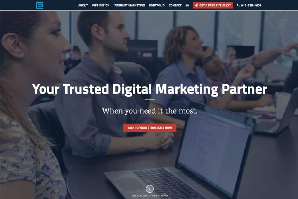 Full Height Homepage Hero