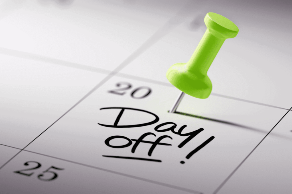 Tips for taking a day off to relax effectively